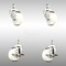 Service Caster 3 Inch 316SS Nylon Wheel Swivel 1/2 Inch Threaded Stem Caster Brakes SCC, 2PK SCC-SS316TS20S314-NYS-121315-2-TLB-2 - alternate 1